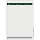 Leitz 1687 printbare rugetiketten | wit | zelfklevend | breed | 61 mm x 285 mm | 75 etiketten | LEI16870085