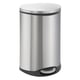 EKO Shell Bin pedaalemmer | metaal | mat RVS | 50 liter | EK240NA0286