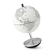 Afbeelding van Atmosphere Swing Globe | op bolle voet | grijs/wit | 11 cm