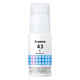 Afbeelding van Canon GI-43C inktfles cyaan (origineel)