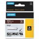 Afbeelding van DYMO 1805424 IND Rhino tape vinyl wit op bruin 24mm (origineel)