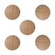 Legamaster Wooden magneten | beukenhout | 5 stuks | LEG7-181725