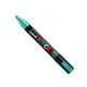 POSCA PC-5M verfmarker | metallic groen | ronde punt | 1,8 - 2,5 mm | POSPC5MVM