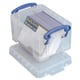 Really Useful Box opbergdoos | visitekaarthouder | polypropyleen | transparant | 0,3 liter | UB033LC