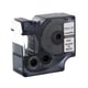 Afbeelding van DYMO 1805430 IND Rhino tape vinyl zwart op wit 24mm (huismerk)