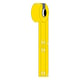 Afbeelding van Brady M6-10x60-7598-YL polyurethaan tags geel | 10 mm x 60 mm (origineel)