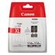 Afbeelding van Canon PG-550BK XL inktcartridge zwart 2 stuks (origineel)
