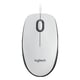 Logitech M100 muis | optisch | bedraad | wit | LOG910-005004