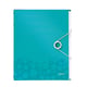 Leitz 4633 WOW sorteermap | ijsblauw metallic | 6 tabs | LEI46330051