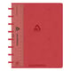 Aurora 3811.741R Adoc schrift met liniaal | A5 | gelinieerd | 90 gr. | 72 vel | rood | AUR3811.741R