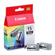 Afbeelding van Canon BCI-15B inktcartridge zwart 2 stuks (origineel)