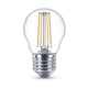 Afbeelding van Philips E27 filament LED-gloeilamp | 4W (40W) | kogelmodel