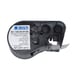 Afbeelding van Brady MC1-1000-595-WT-BK tape vinyl | zwart op wit | 25,4mm x 7,62m