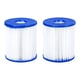 Flowclear cartridge filter voor Bestway | Type I | 2 stuks | FCCFVBTYPE1
