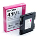 Afbeelding van Ricoh GC-41ML gelcartridge magenta (origineel)
