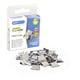 Rapesco RC4050SS Supaclip 40 papierklem navulling | 10.7 mm | staal | zilver | 50 stuks | RAPRC4050SS