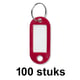 Westcott sleutelhangers | rood | 100 stuks | AC-E10651