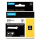Afbeelding van DYMO S0773830 / 1734523 IND Rhino tape permanent polyester zwart op wit 24mm (origineel)