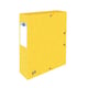 Oxford elastobox Top File+ | A4 | karton | geel | 60mm | 400 vel | OXF400114377