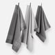 Afbeelding van Walra Doekenset | Set 3 stuks | Antraciet en Wit