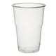 Wegwerpbeker plastic | transparant | 50 stuks | DIVA82816