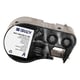 Afbeelding van Brady M4C-1000-595-CL-BK tape vinyl zwart op transparant | 25,4 mm x 6,1 m (origineel)