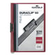 Durable 220931 Duraclip klemmap | A4 | donkerrood | tot 60 pagina’s | DUR220931