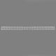 GBC RG810470 metalen draadrug | A4 | metaal | wit | tot 55 vel | 100 stuks | GBCRG810470