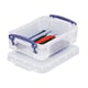 Really Useful Box opbergdoos | polypropyleen | transparant | 750 ml | UB075C