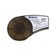 Afbeelding van Brady M21-375-C-342 tape krimpkous | zwart op wit | 16,38mm x 2,10m