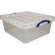 Afbeelding van Really Useful Box opbergdoos | polypropyleen | transparant | 31.5 liter