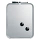 Nobo QB05442CD slimline whiteboard | magnetisch | gelakt staal | zilver | NOBQB05442CD