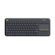 Afbeelding van Logitech K400 toetsenbord | QWERTY | draadloos | USB-ontvanger | zwart