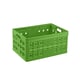 Sunware Square vouwkrat | natuur-groen | kunststof | 46 liter | SUN57300661