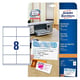 Avery Zweckform systeemkaart | blanco | wit | A7 | 200 stuks | AVEC32254-25