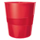 Afbeelding van Leitz 5278 WOW papiermand | polystyreen | rood | 15 liter