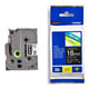 Afbeelding van Brother TZe-345 tape wit op zwart 18mm x 8m (origineel)