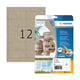 Herma 10754 gerecyclede universele etiketten | A4 | 97 x 42,3 mm | natuurlijk bruin | 240 etiketten | HER10754