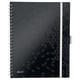 Leitz 46440095 WOW be mobile book | A4 | polypropyleen | zwart | gelinieerd | 80gr. | 80 vel | LEI46440095