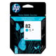 Afbeelding van HP CH566A nr. 82 inktcartridge cyaan (origineel)