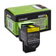 Afbeelding van Lexmark 80C2SY0 nr. 802SY toner cartridge geel (origineel)