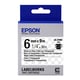 Afbeelding van Epson LK-2TBN tape zwart op transparant 6mm (origineel)