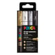 Posca PC-1MC verfmarkerset metallic | 0,7 – 1 mm | rond | 4 stuks | POSPC1MC4A