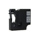 Afbeelding van DYMO S0720610 / 45021 tape wit op zwart 12mm (huismerk)