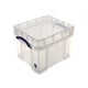 Afbeelding van Really Useful Box opbergdoos | polypropyleen | transparant | 35 liter XL (tweede kans)