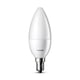 Afbeelding van Philips E14 LED-lamp | 3.5W (20W) | mat | warm wit | kaarsmodel