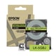 Afbeelding van Epson LK-5GBJ matte tape zwart op groen 18 mm (origineel)