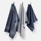 Afbeelding van Walra Doekenset | Set 3 stuks | Blauw en Wit