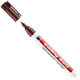 Edding 400 permanent marker | bruin | ronde punt | 1 mm | EDD4-400007