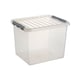 Sunware Q-line opbergdoos | transparant | 52 liter | SUN79900609